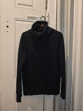H&M Dark Navy Turtleneck Funnel Sweater